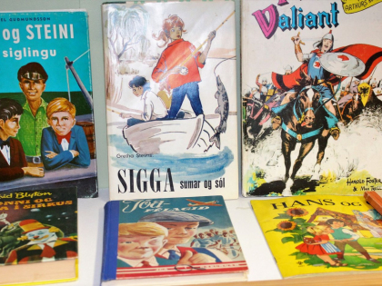детские книги и комиксы из Исландии, в том числе Принц Валиум:), фото Стасмир, photo Stasmir